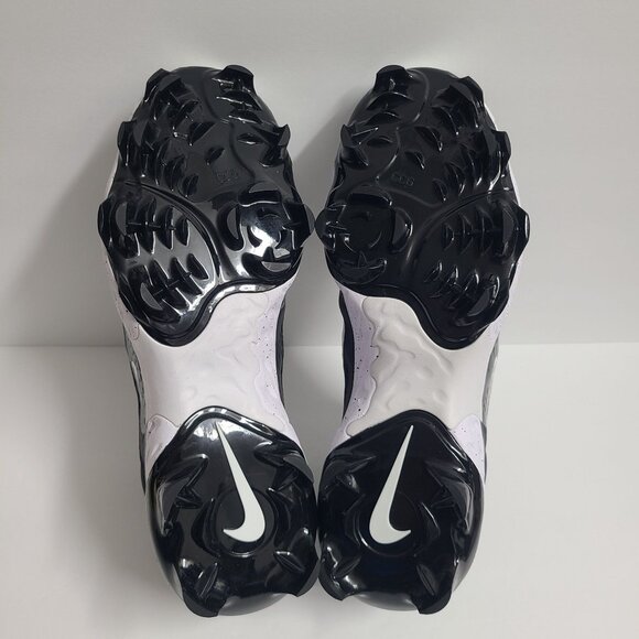 NEW Nike Alpha Huarache Elite 4 Low MCS Baseball Cleats FD6221-003 Size 12 Black main image 6